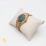 ساعت طلای مردانه ژنو از نمای پهلو