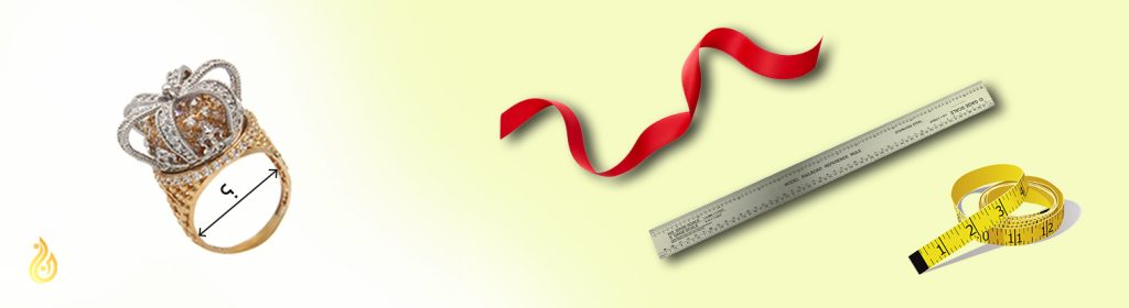 تعیین سایز انگشتر طلا